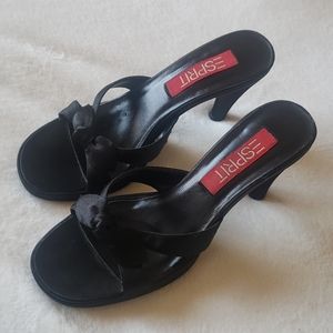 ESPRIT Satin Bow Pump Sandals